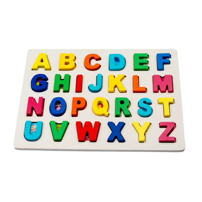 picture of Wooden alphabet puzzle