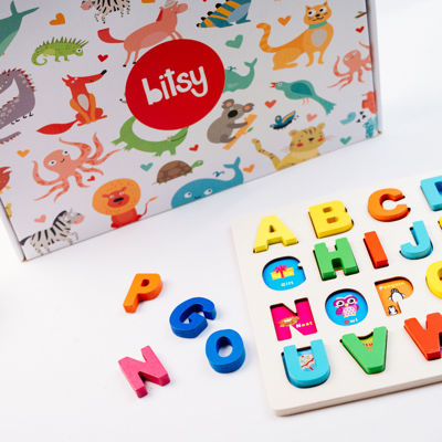 picture of Wooden alphabet puzzle