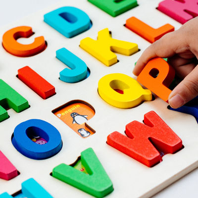 picture of Wooden alphabet puzzle