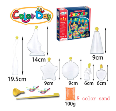 picture of Glow in the dark Sand art kit