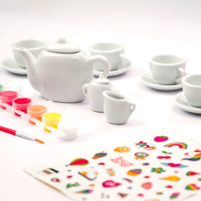 picture of DIY paint & decorate tea set