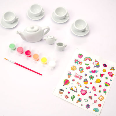 picture of DIY paint & decorate tea set