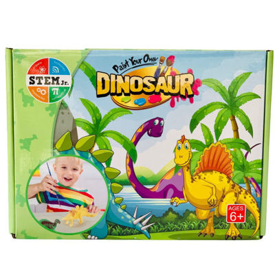 picture of Paint your own dinosaur kit