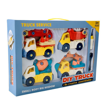 picture of DIY truck (set of 4)