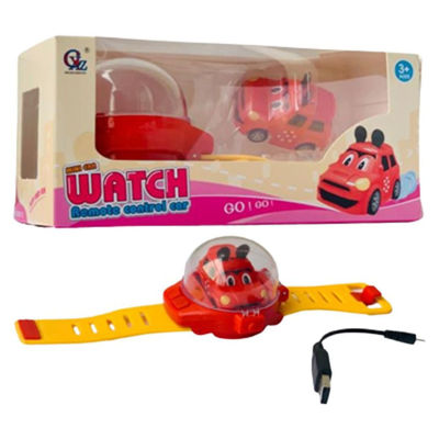 picture of Car watch with remote control (red)