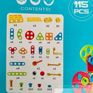 STEM 3D creative puzzle - 115 pcs